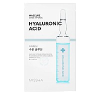 Шийт маска с хиалуронова киселина за хидратация Missha Mascure Hydra Solution Sheet Mask Hyaluronic Acid