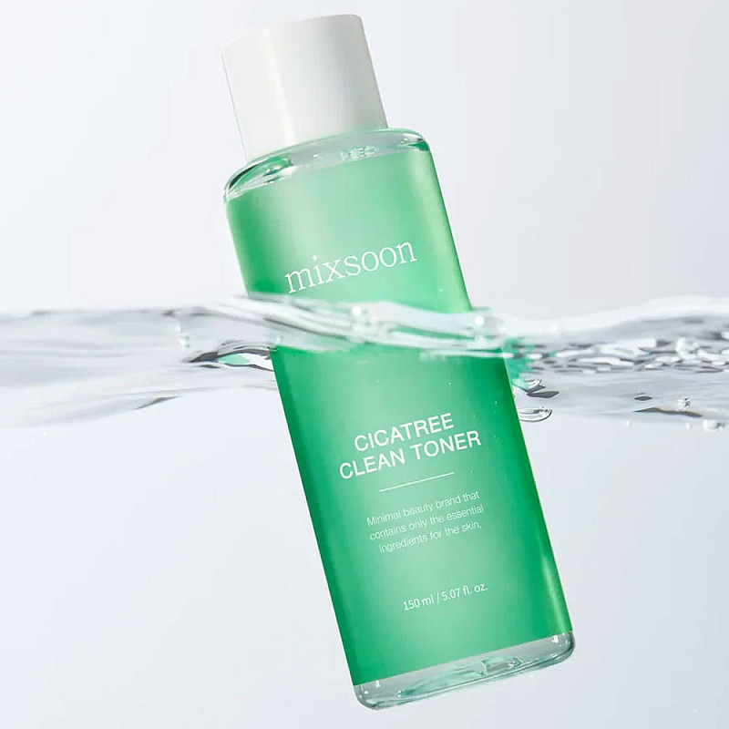 Тонер за лице с киселини и центела Mixsoon Cicatree Clean Toner 150ml