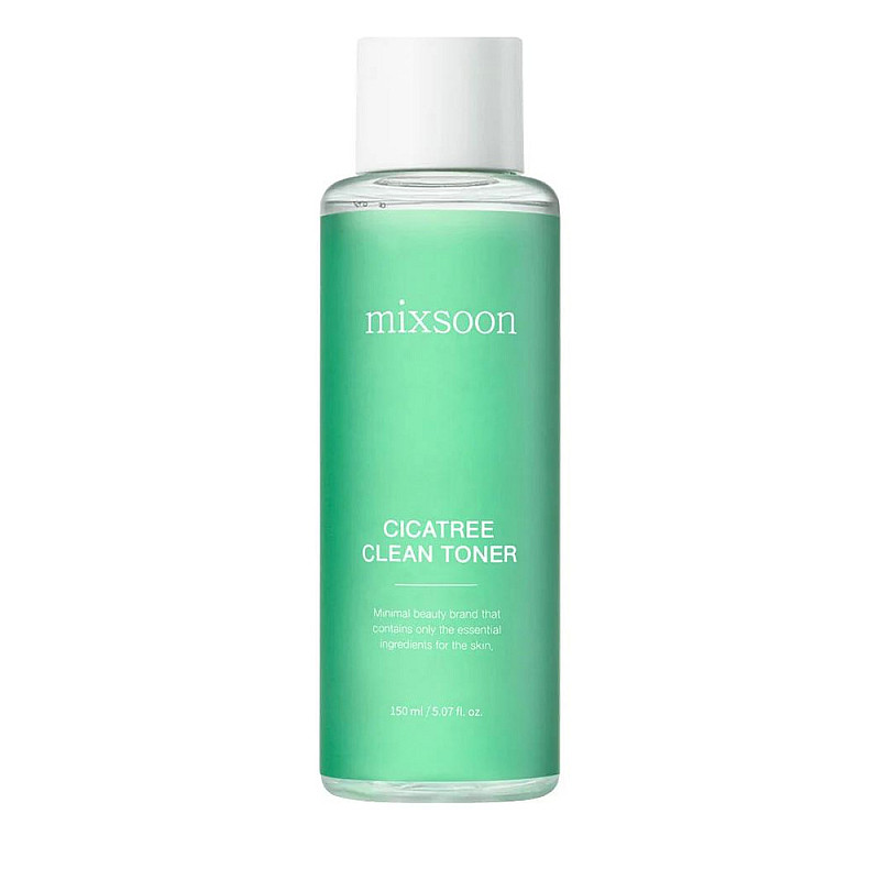 Тонер за лице с киселини и центела Mixsoon Cicatree Clean Toner 150ml