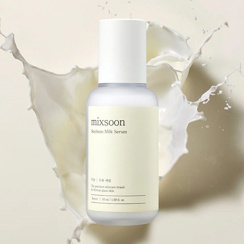 Стягащ серум с веган колаген за плътна и сияйна кожа MIXSOON Soybean Milk Serum 30ml