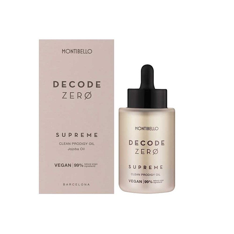 Масло за регенерация на косата Montibello Decode Zero Supreme Oil 50ml