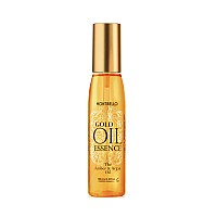Олио за блясък и подхранване с арган и кехлибар Montibello Gold Oil Essence 130ml