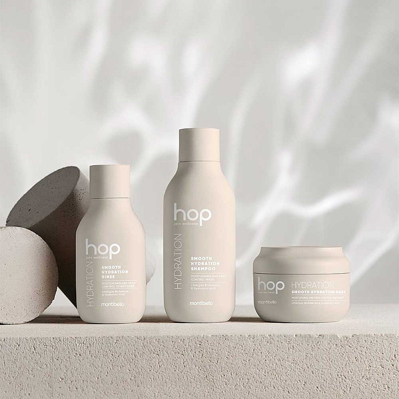 Хидратиращ шампоан за суха коса Montibello HOP Smooth Hydration Shampoo 300ml