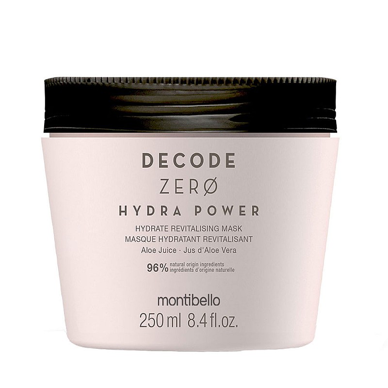 Хидратираща маска за суха и дехидратирана коса Montibello Decode Zero Hydra Power Mask 500ml