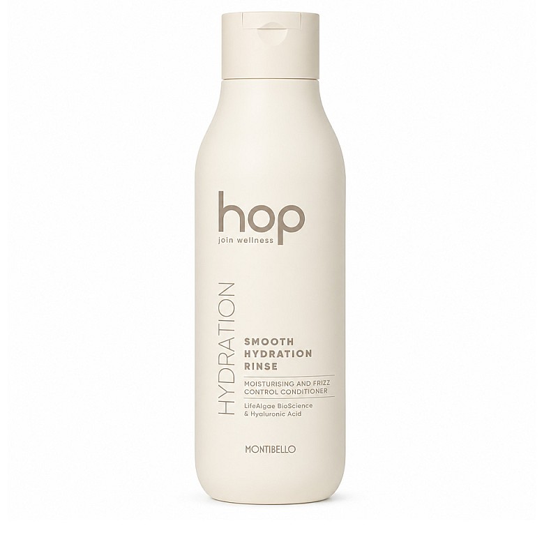 Балсам за интензивна хидратация и контрол на непокорната коса Montibello HOP Smooth Hydration Rinse 750ml