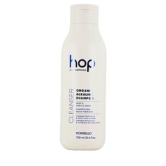 Дълбокопочистващ шампоан с аминокиселини Montibello HOP Cleanser Organic Alkaline Shampoo 750 ml