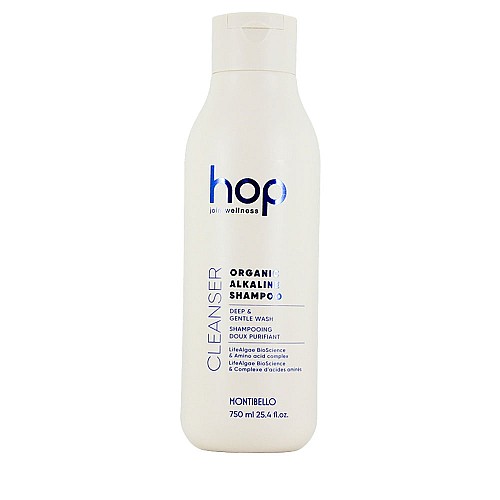 Дълбокопочистващ шампоан с аминокиселини Montibello HOP Cleanser Organic Alkaline Shampoo 750 ml