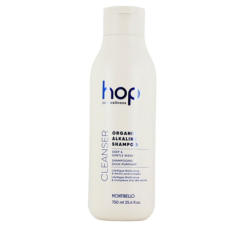Дълбокопочистващ шампоан с аминокиселини Montibello HOP Cleanser Organic Alkaline Shampoo 750 ml