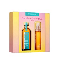 Арганово масло за тънка коса и серум за тяло Moroccanoil Good to Glow Duo Light