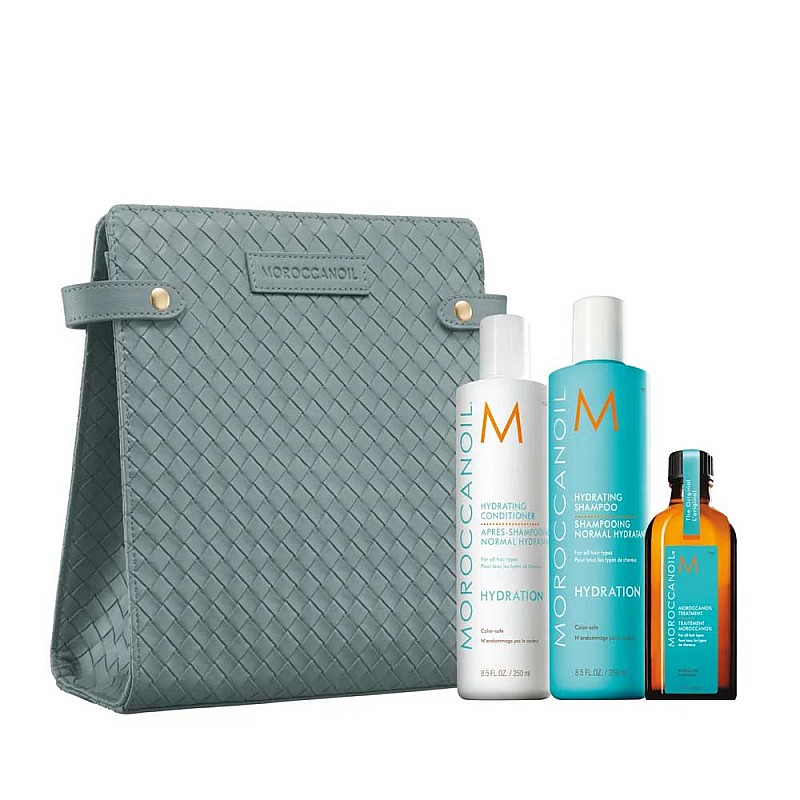 Хидратиращ комплект с олио Moroccanoil Kit Holiday Hydration