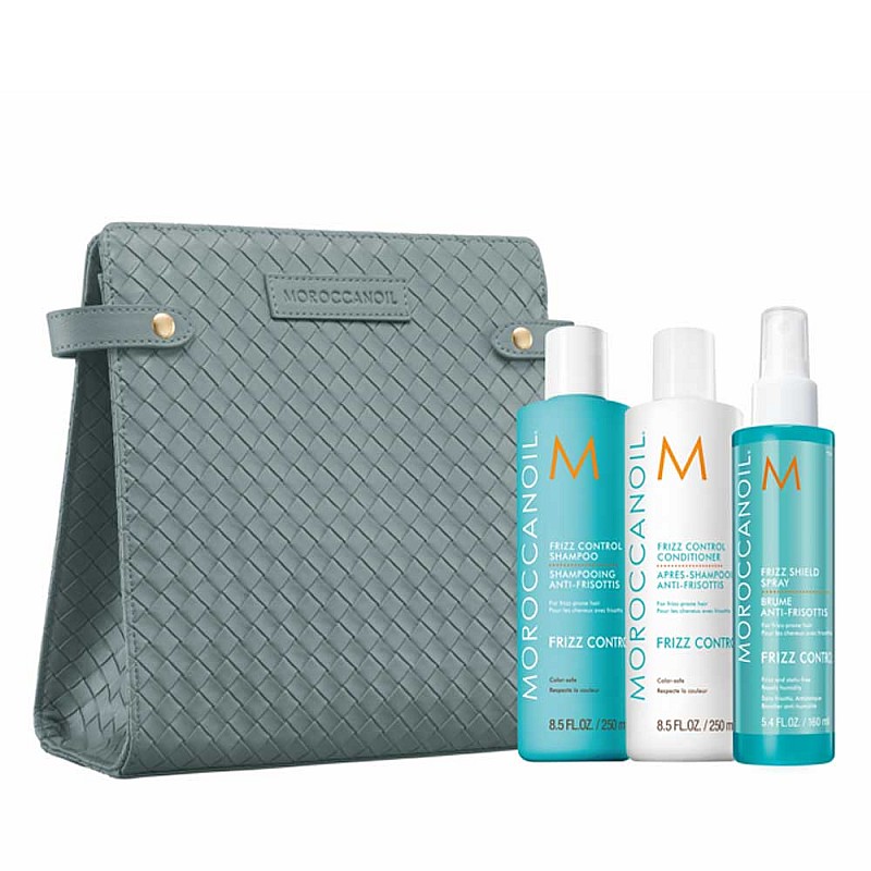 Комплект анти-фриз за непокорна коса Moroccanoil Kit Holiday Frizz Control