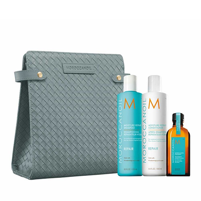 Комплект за възстановяване на косата Moroccanoil Kit Holiday Repair