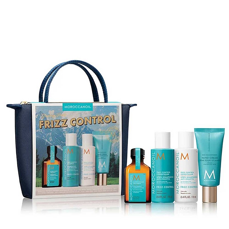 Травъл комплект за приглаждане Moroccanoil Frizz Control Travel Set