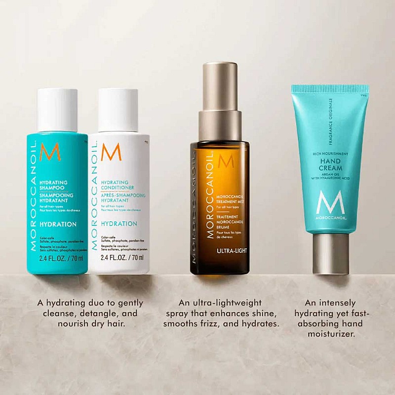 Травъл комплект за хидратация  Moroccanoil Hydration Travel Set