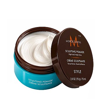 Стилизираща помада за силна фиксация и огледален блясък Moroccanoil Sculpting Pomade 75ml