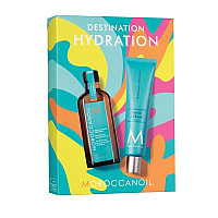 Лимитиран сет за хидратация с олио и крем за ръце Moroccanoil Destination Hydration 