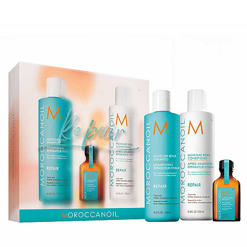 Kомплект за възстановяване на косата Moroccanoil Repair Spring Set