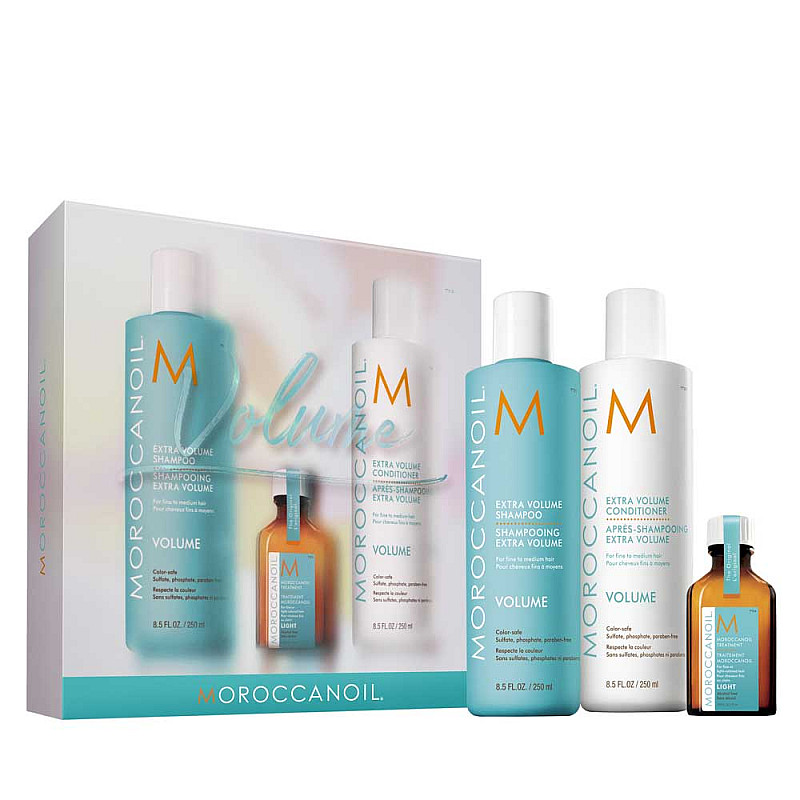 Комплект за обем с ПОДАРЪК Moroccanoil Volume Spring Set