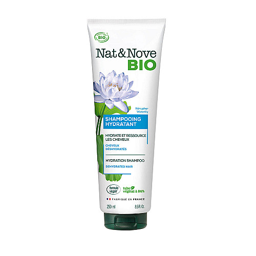 Органичен хидратиращ шампоан с водна лилия Nat&Nove Bio Hydration Shampoo 250ml