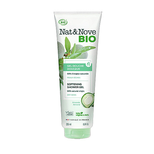 Органичен Омекотяващ душ гел Nat&Nove Bio Softening Shower Gel 200ml