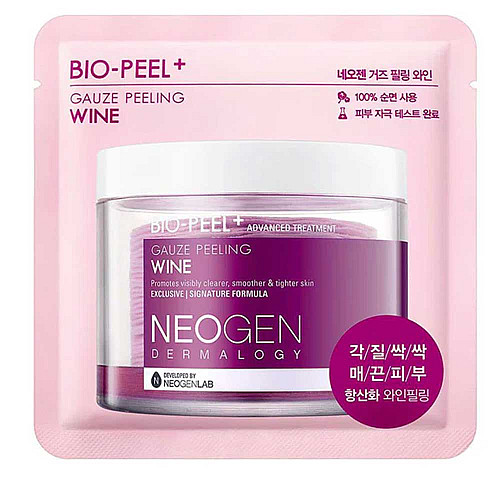 Пилинг тампон с винен екстракт Neogen Bio-Peel Gauze Peeling Wine 9.5ml - 1бр