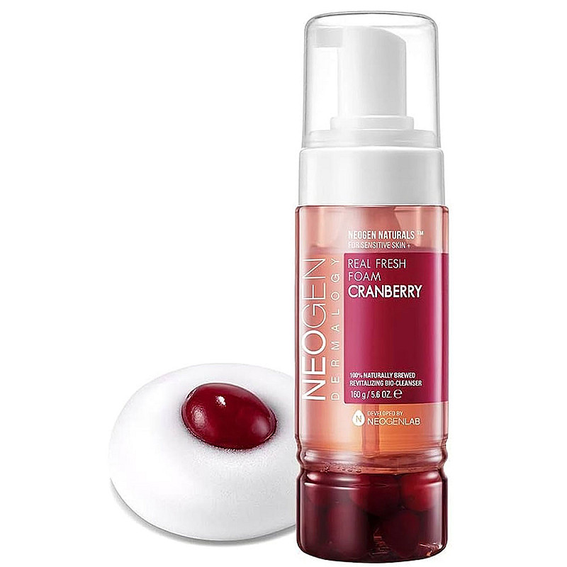 Измивна пяна с червени боровинки Neogen Real Fresh Foam Cranberry 150ml