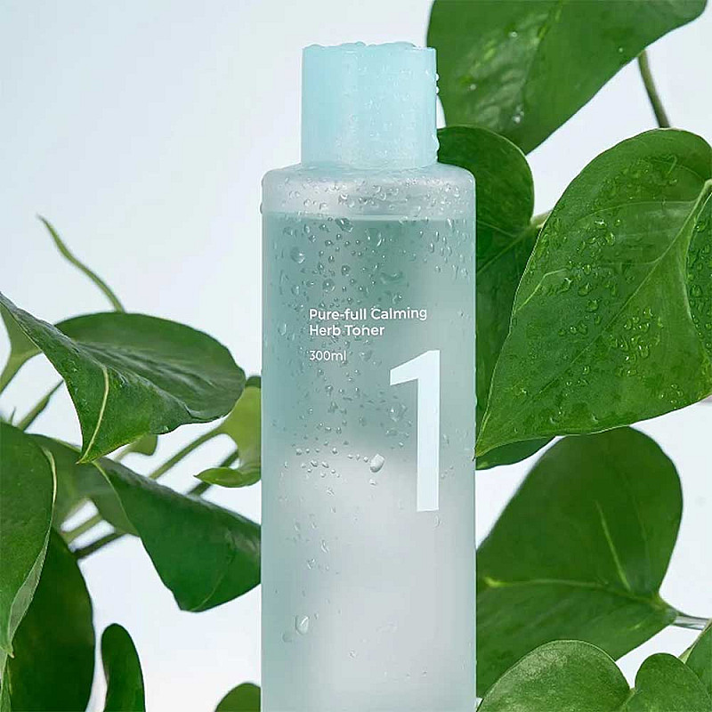 Успокояващ билков тонер Numbuzin No.1 Pure-full Calming Herb Toner 300ml