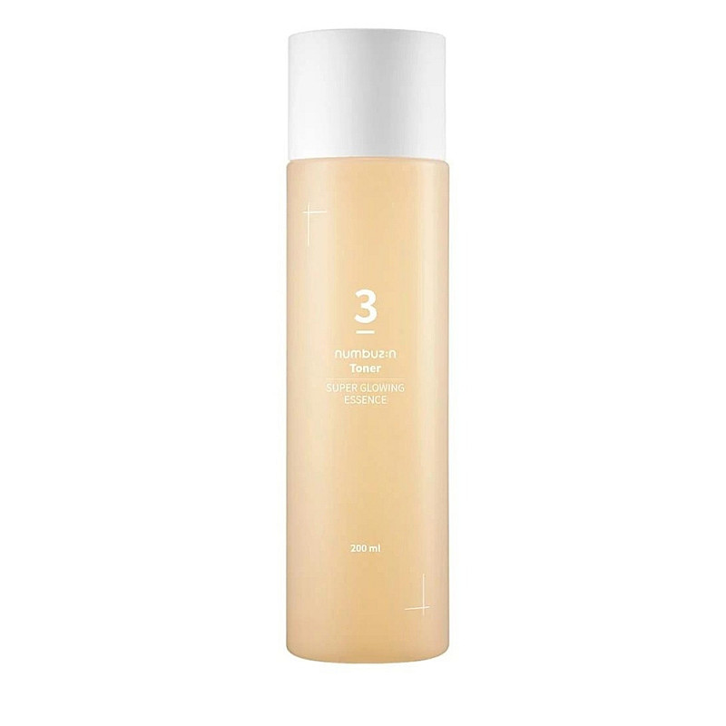 Тонер за лице с ниацинамид Numbuzin No.3 Super Glowing Essence Toner 200ml