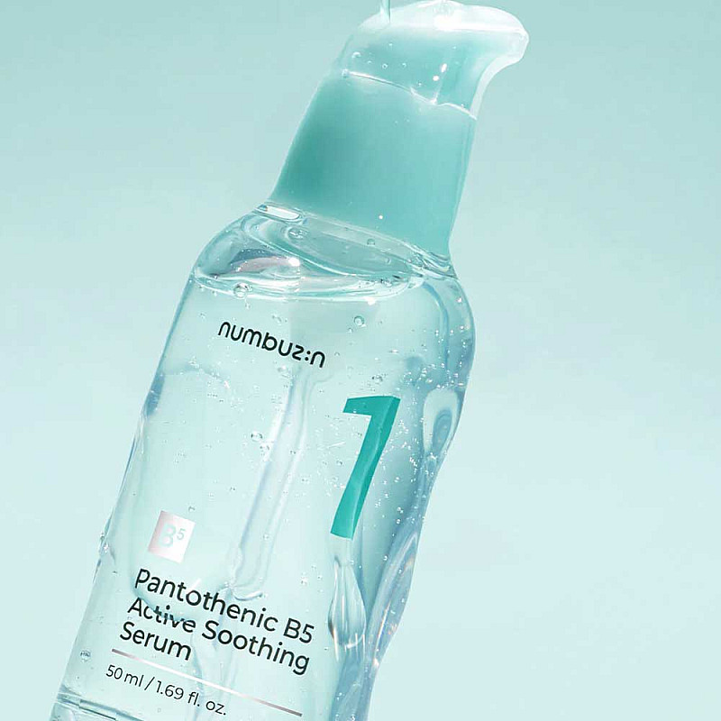 Успокояващ многофункционален серум за лице Numbuzin No.1 Pantothenic B5 Active Soothing Serum 50ml