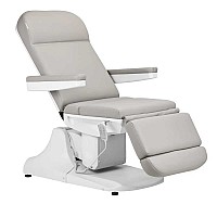Електрическа кушетка  с 3 мотора Azzurro 891 сива