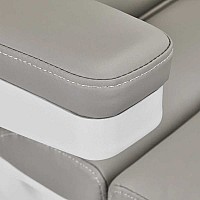 Електрическа кушетка  с 3 мотора Azzurro 891 сива