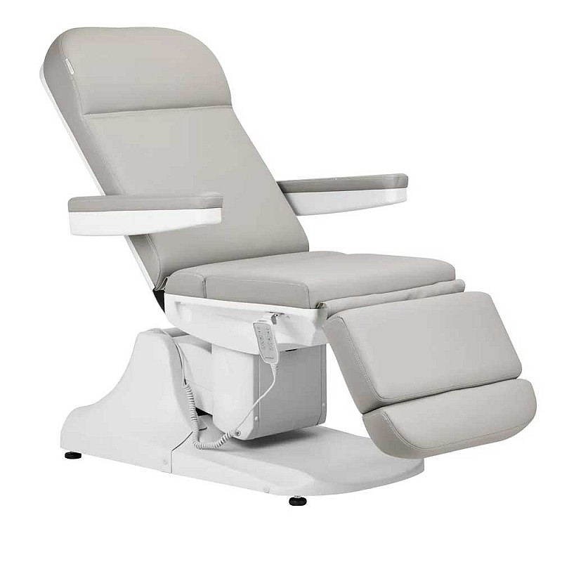 Електрическа кушетка  с 3 мотора Azzurro 891 сива