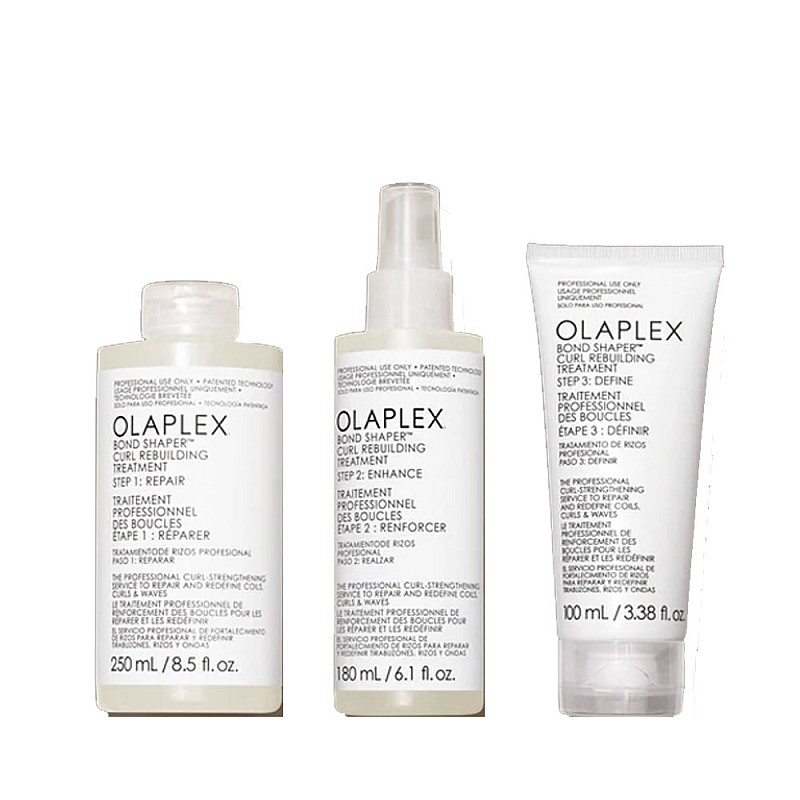Възстановяващ комплект за къдрава коса Olaplex Bond Shaper Curl Rebuilding Treatment