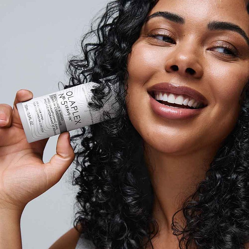 Хидратиращ балсам без отмиване за суха и увредена коса Olaplex №5 Leave-In Moisturize & Mend 100ml
