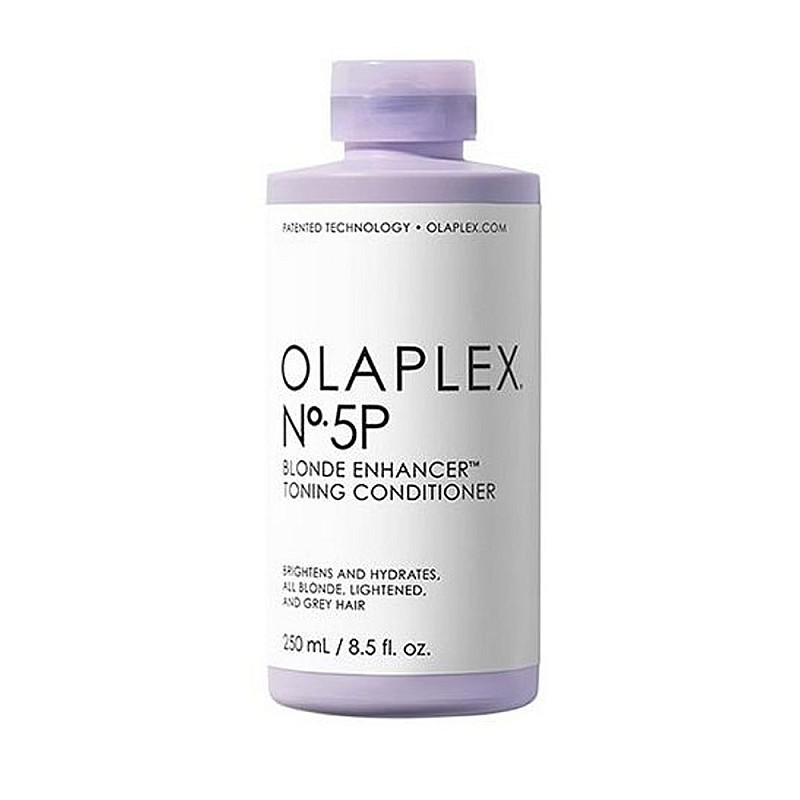Тониращ балсам против жълти оттенъци Olaplex №5P Blonde Enhancer Purple Toning Conditioner 250ml