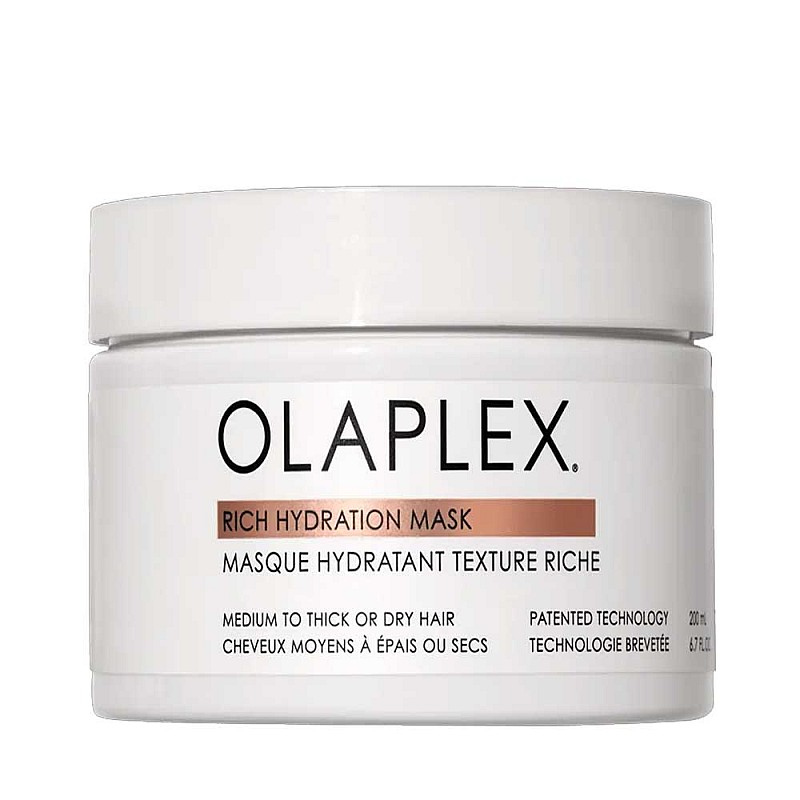 Дълбоко хидратираща маска за суха и плътна коса Olaplex Rich Hydration Mask 200ml