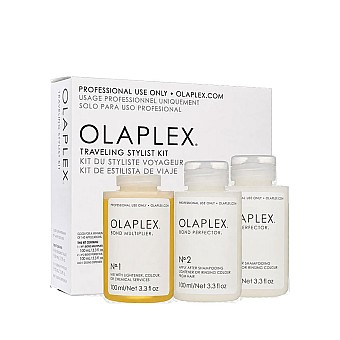 Професионален комплект за защита на косата при боядисване Olaplex Traveling Stylist Kit