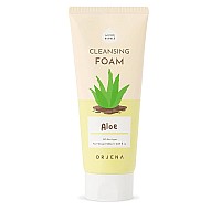 Почистваща пяна за лице с алое Orjena Smile Day Cleansing Foam Aloe 180ml