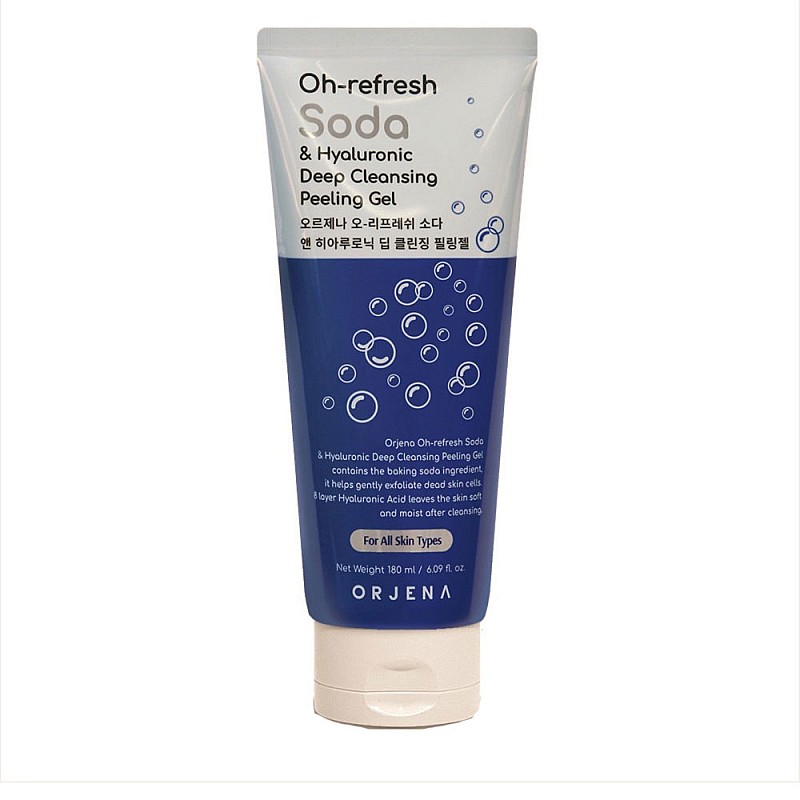 Дълбоко почистващ пилинг гел със сода Orjena Oh-Refresh Soda Peeling Gel 180ml