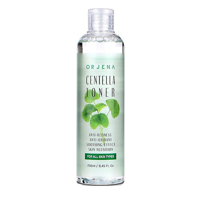 Нежен тонер за чувствителна кожа с центела азиатика Orjena Centella Toner 250ml