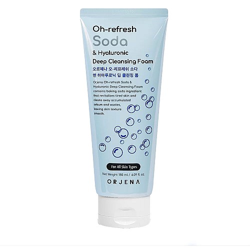 Дълбоко почистваща пяна Orjena Oh-Refresh Soda & Hyaluronic Deep Cleansing Foam 180ml