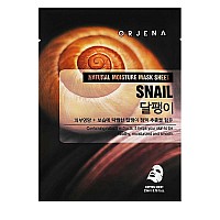 Подхранваща шийт маска с муцин от охлюв Orjena Natural Moisture Snail Mask Sheet