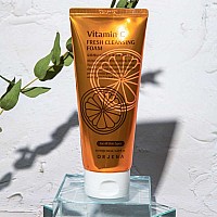 Почистваща пяна за лице с витамин С Orjena Vitamin C Fresh Cleansing Foam 180ml