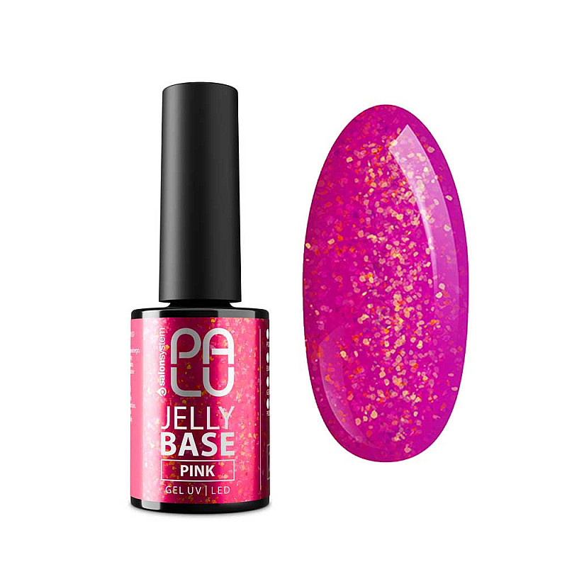 База за гел лак PALU BASE Jelly Pink 11g