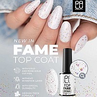 Топ лак със златно розови частици Palu Top Fame11g