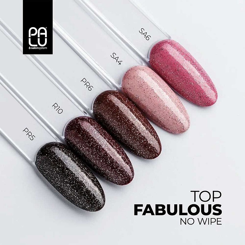 Топ лак розов блясък Palu Top No Wipe Fabulous 11g