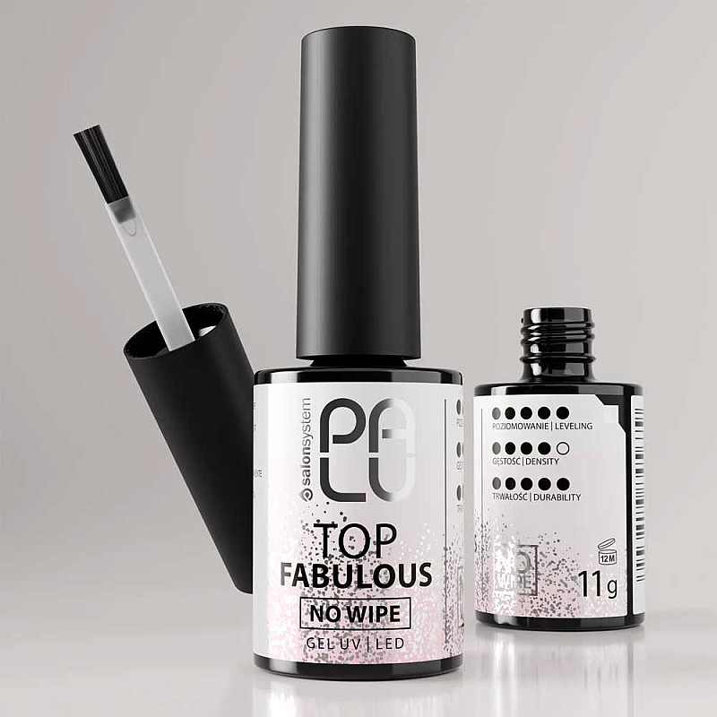 Топ лак розов блясък Palu Top No Wipe Fabulous 11g