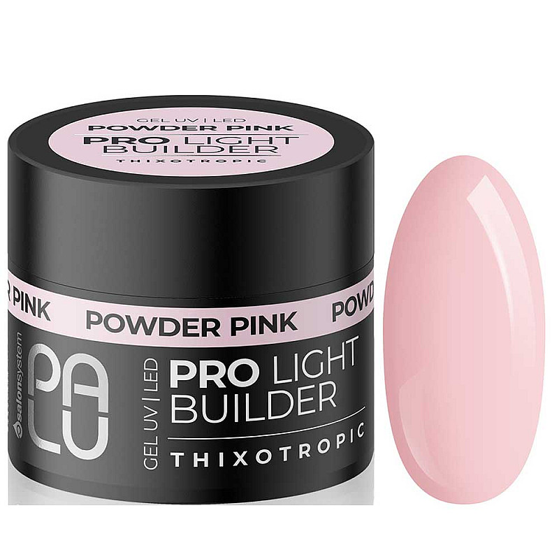 Изграждащ гел Palu Pro Light Builder Powder Pink 12g