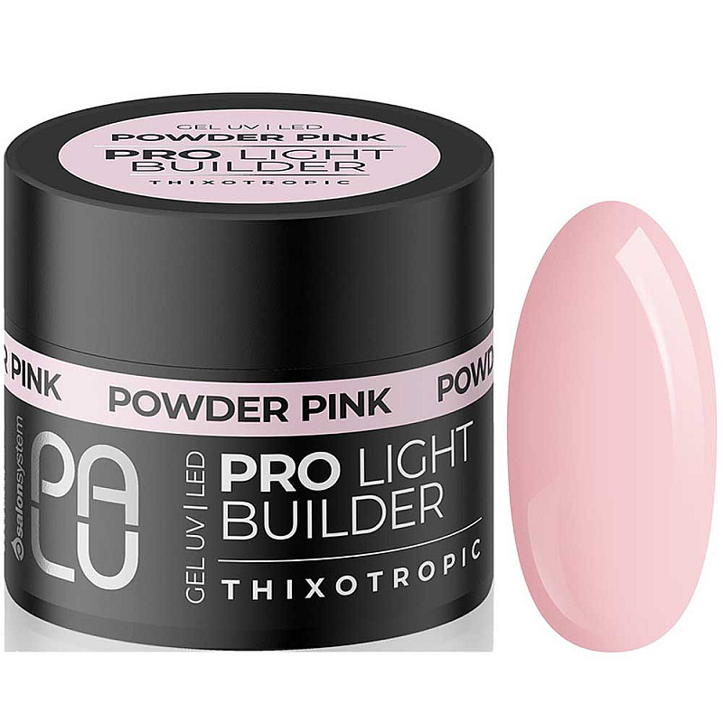 Изграждащ гел Palu Pro Light Builder Powder Pink 45g