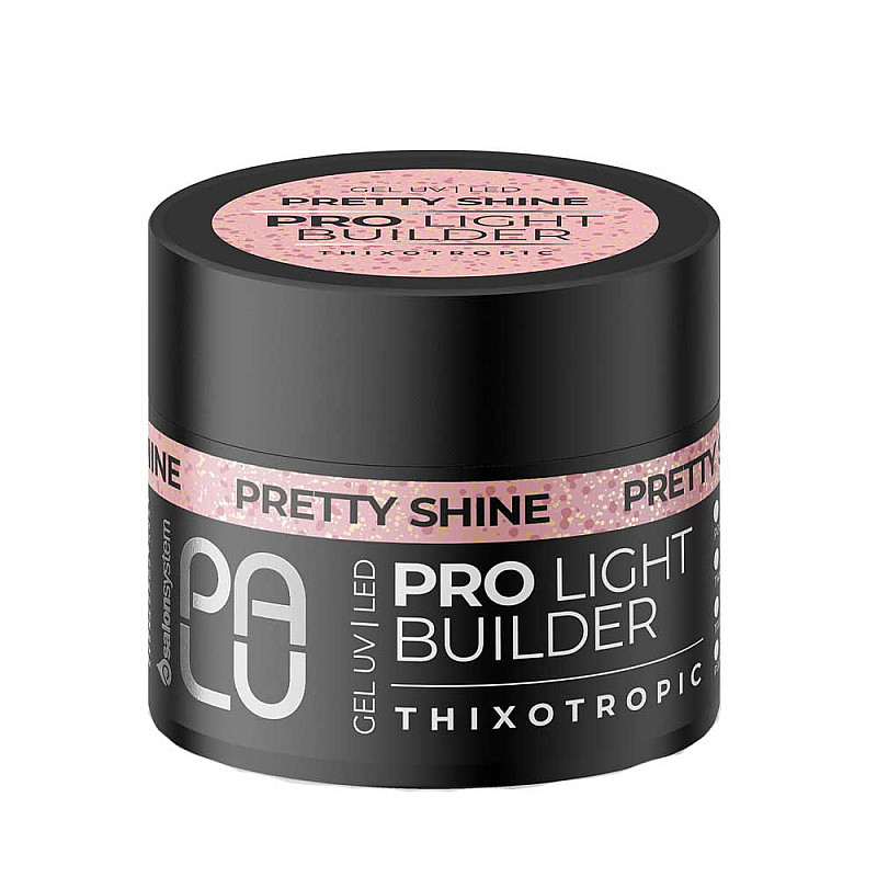 Изграждащ гел Palu Pro Light Builder Pretty Shine 12g